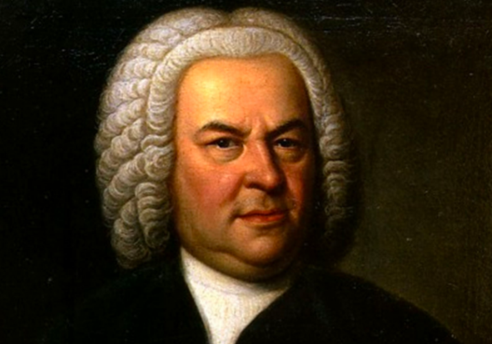 The portrait of J. S. Bach that E. G. Haussmann painted in 1748, two years before the composer's death.