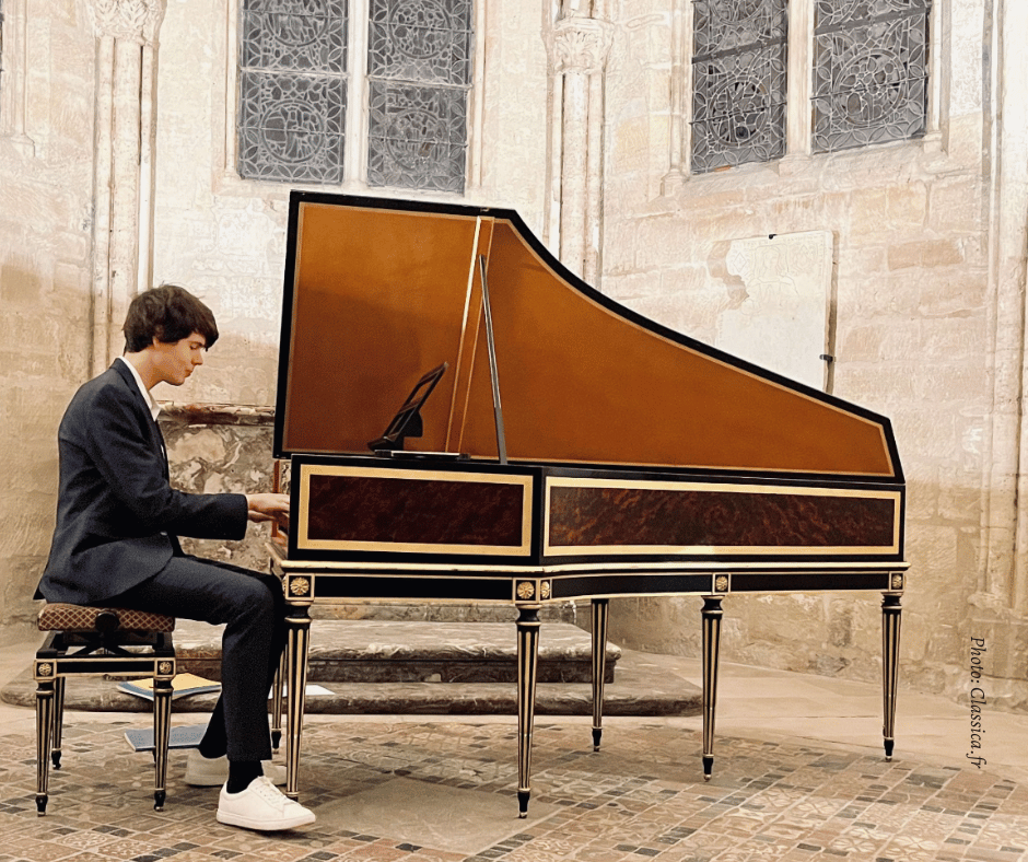 Harpsichordist Justin Taylor plays music by J.S. Bach and Italian Contemporaries