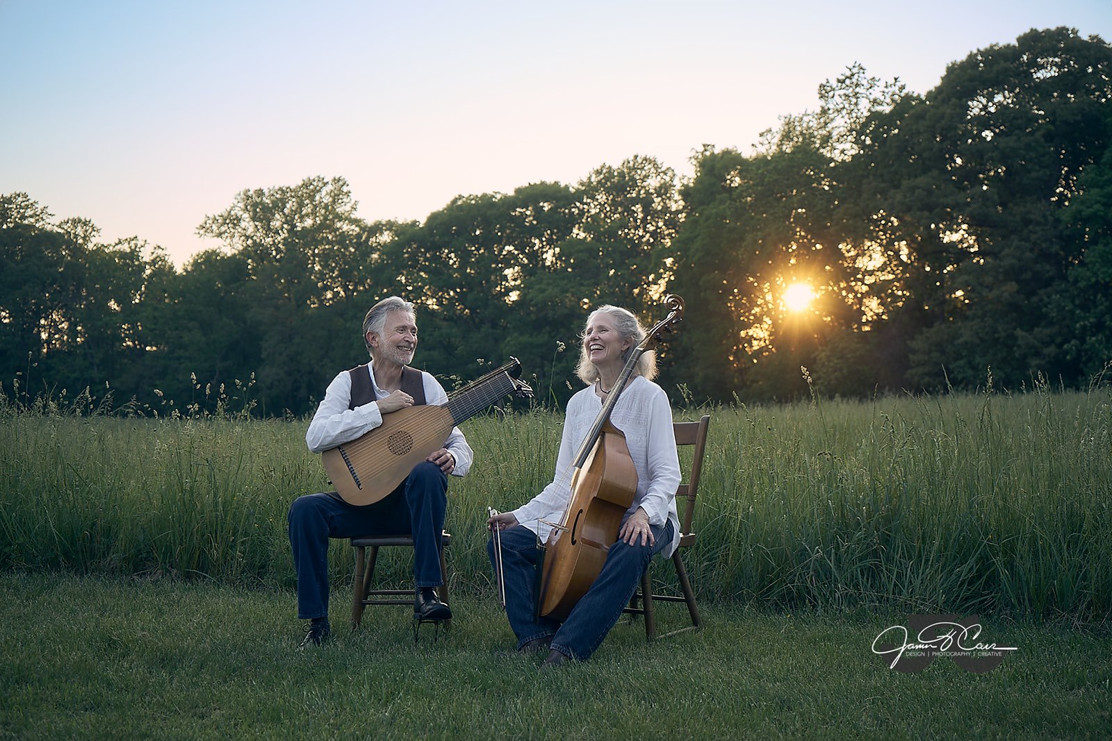 Ronn McFarlane and Carolyn Surrick at The Old Brogue