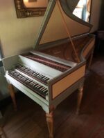 Two-manual harpsichord by John Shortridge, 1972, after Claude Jacquet