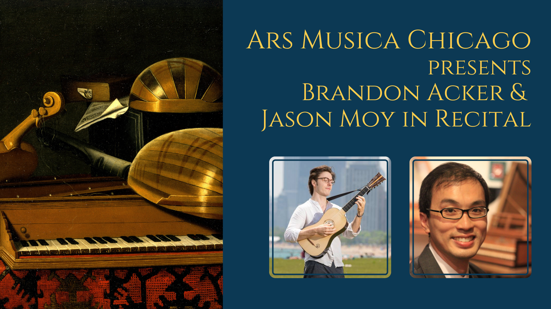 Ars Musica Chicago presents Brandon Acker & Jason Moy in Recital