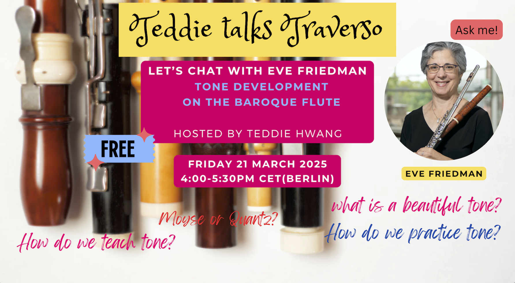 Teddie Talks Traverso: "Let's Chat with Eve Friedman"