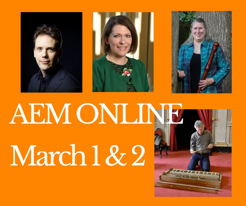 AEM ONLINE with Karen Cook, Paul Poletti, Wouter Verschuren, and Frances Blaker